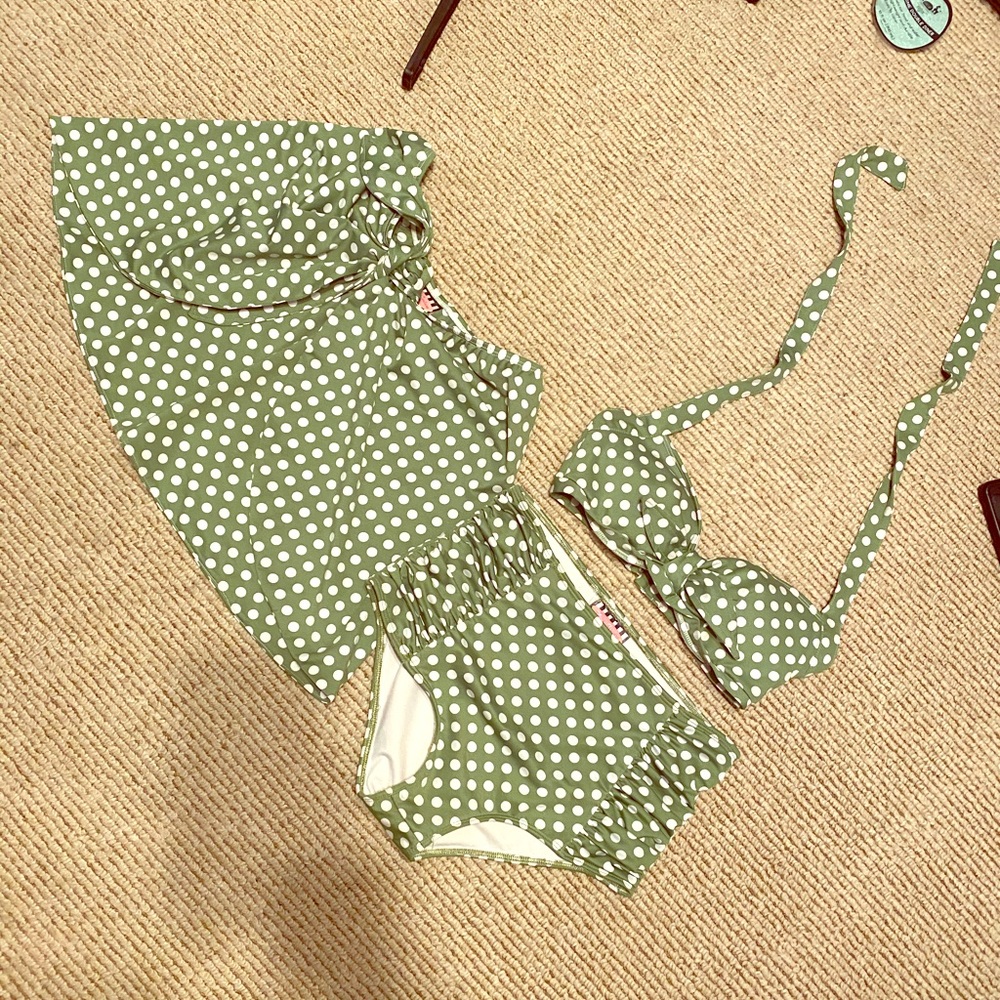 Pinup couture vintage inspired bikini / swimsuit